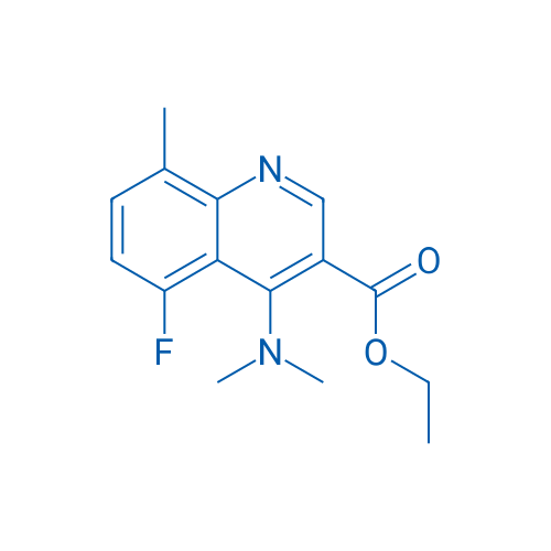 Ethyl 4-(dimethylamino)-5-fluoro-8-methylquinoline-3-carboxylate 1g