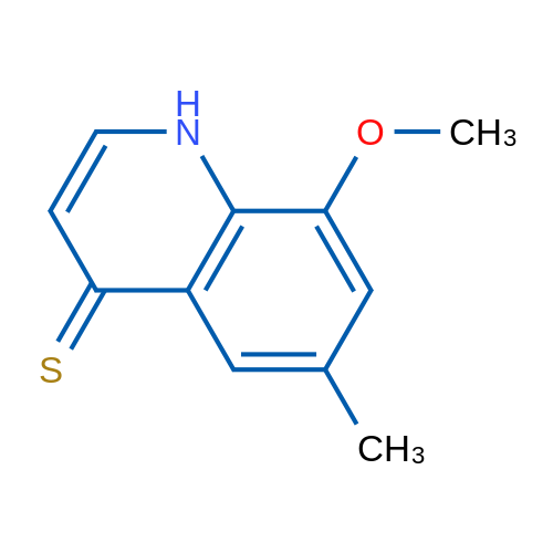 8-Methoxy-6-methylquinoline-4(1H)-thione 1g