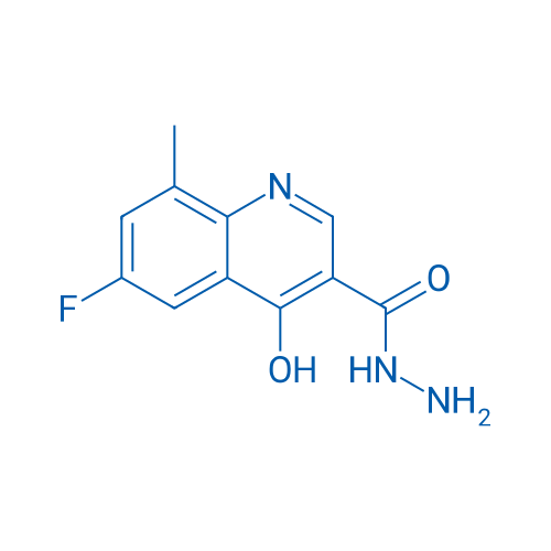 6-Fluoro-4-hydroxy-8-methylquinoline-3-carbohydrazide 1g