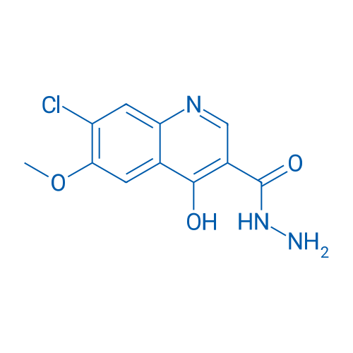 7-Chloro-4-hydroxy-6-methoxyquinoline-3-carbohydrazide 1g