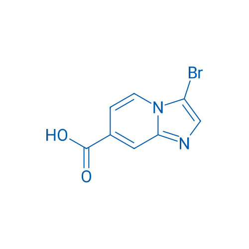 3-Bromoimidazo[1,2-a]pyridine-7-carboxylic acid 250mg