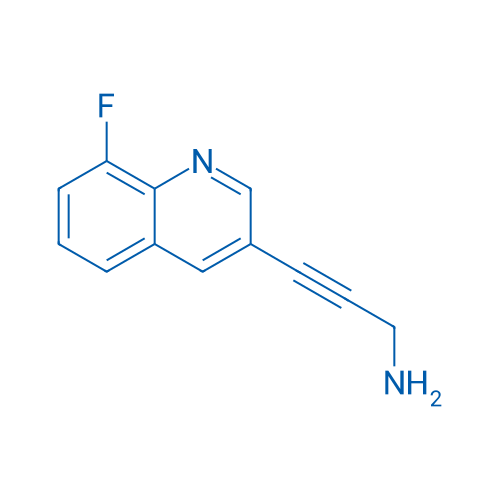 3-(8-Fluoroquinolin-3-yl)prop-2-yn-1-amine 1g