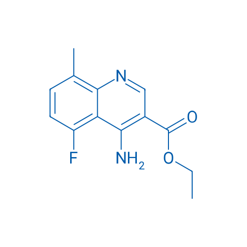 Ethyl 4-amino-5-fluoro-8-methylquinoline-3-carboxylate 1g