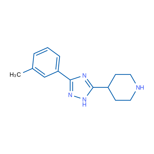 4-(3-(m-Tolyl)-1H-1,2,4-triazol-5-yl)piperidine 1g
