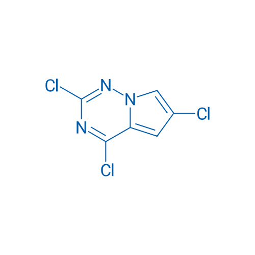 2,4,6-Trichloropyrrolo[2,1-f][1,2,4]triazine 1g
