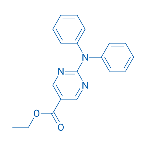Ethyl 2-(diphenylamino)pyrimidine-5-carboxylate 250mg