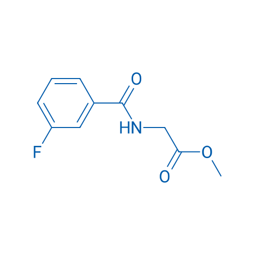 (3-FLuoro-benzoylamino)-acetic acid methyl ester 1g