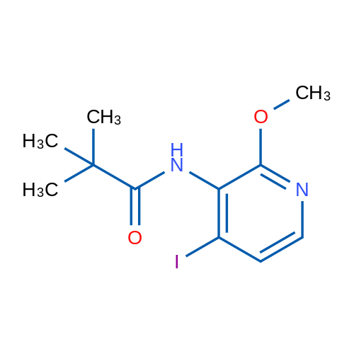 N-(4-Iodo-2-methoxypyridin-3-yl)pivalamide 1g