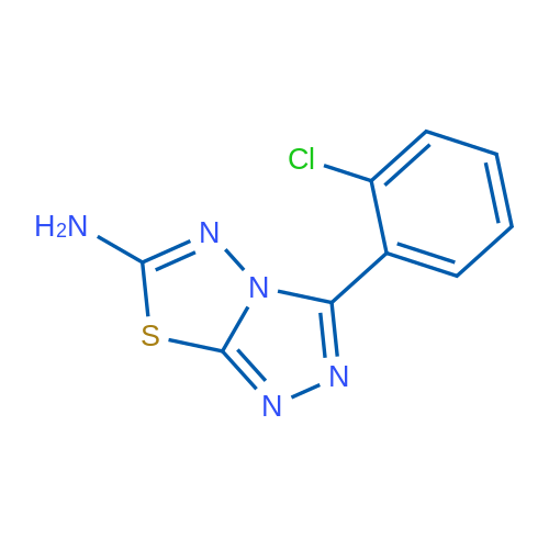 3-(2-Chlorophenyl)-[1,2,4]triazolo[3,4-b][1,3,4]thiadiazol-6-amine 1g