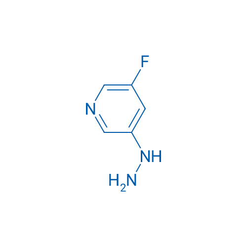 3-Fluoro-5-hydrazinylpyridine 250mg