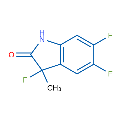 3,5,6-Trifluoro-3-methylindolin-2-one 1g
