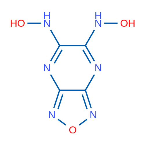 N,N'-([1,2,5]Oxadiazolo[3,4-b]pyrazine-5,6-diyl)bis(hydroxylamine) 1g