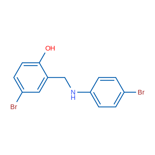 4-Bromo-2-{[(4-bromophenyl)amino]methyl}phenol 1g