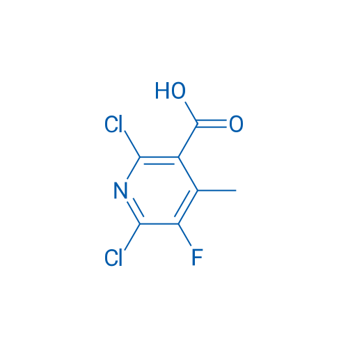 2,6-Dichloro-5-fluoro-4-methylnicotinic acid 100mg