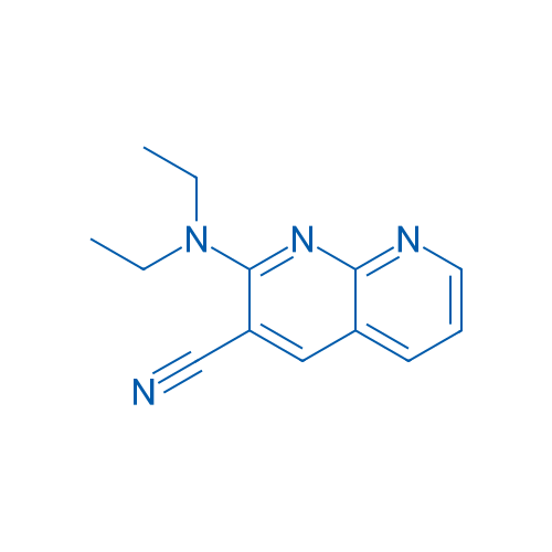 2-(Diethylamino)-1,8-naphthyridine-3-carbonitrile 1g