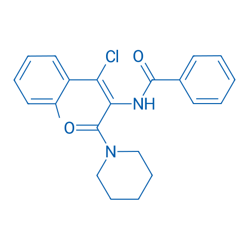 (Z)-N-(1-Chloro-3-oxo-3-(piperidin-1-yl)-1-(o-tolyl)prop-1-en-2-yl)benzamide 100mg