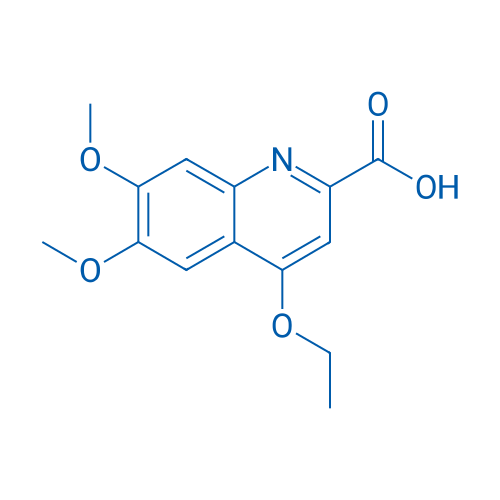 4-Ethoxy-6,7-dimethoxyquinoline-2-carboxylic acid 1g