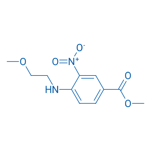 Methyl 4-((2-methoxyethyl)amino)-3-nitrobenzoate 1g