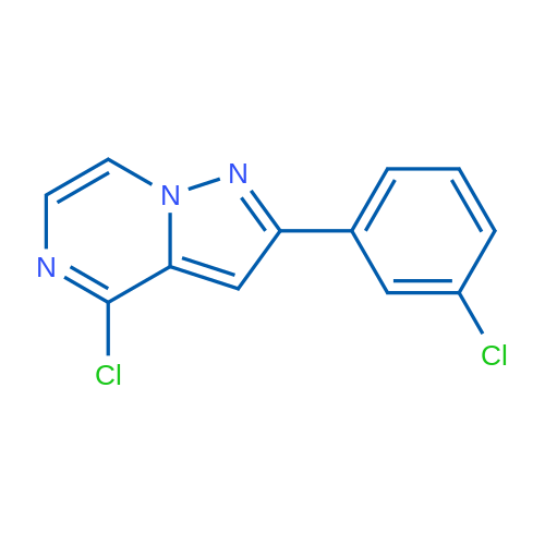 4-Chloro-2-(3-chlorophenyl)pyrazolo[1,5-a]pyrazine 1g