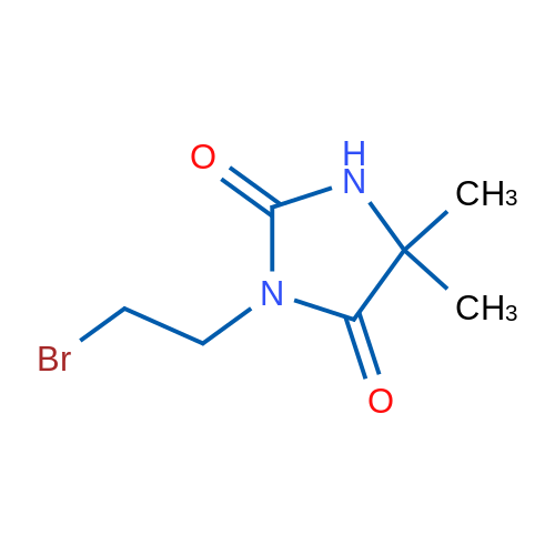3-(2-Bromoethyl)-5,5-dimethylimidazolidine-2,4-dione 50mg