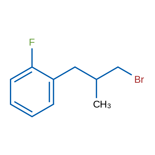 1-(3-Bromo-2-methylpropyl)-2-fluoro-benzene 1g