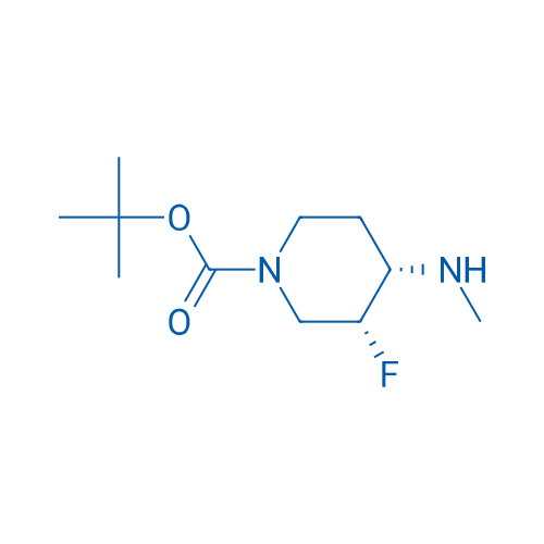 tert-Butyl (3R,4S)-3-fluoro-4-(methylamino)piperidine-1-carboxylate 1g