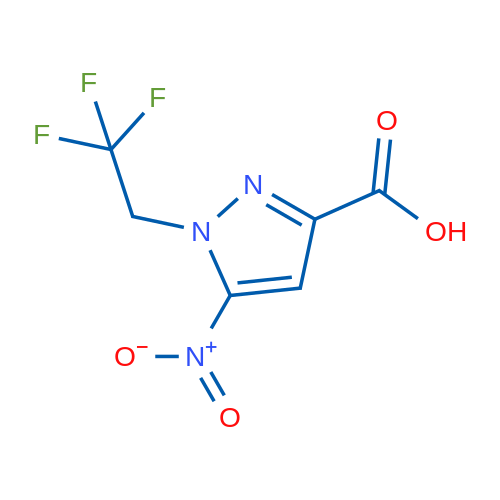 5-Nitro-1-(2,2,2-trifluoroethyl)-1H-pyrazole-3-carboxylic acid 1g