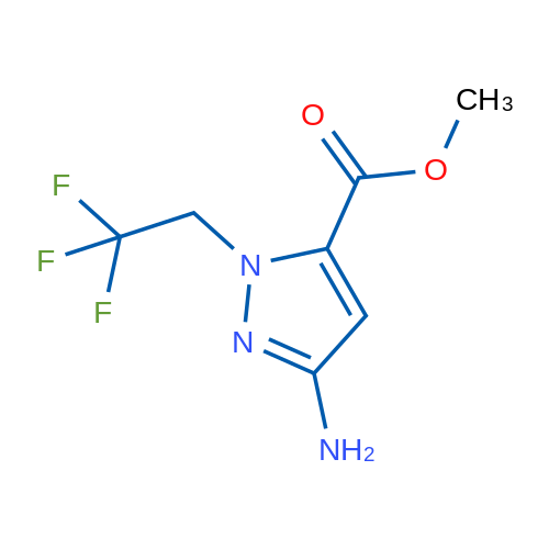 Methyl 3-amino-1-(2,2,2-trifluoroethyl)-1H-pyrazole-5-carboxylate 1g