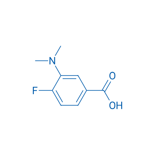 3-(Dimethylamino)-4-fluorobenzoic acid 1g