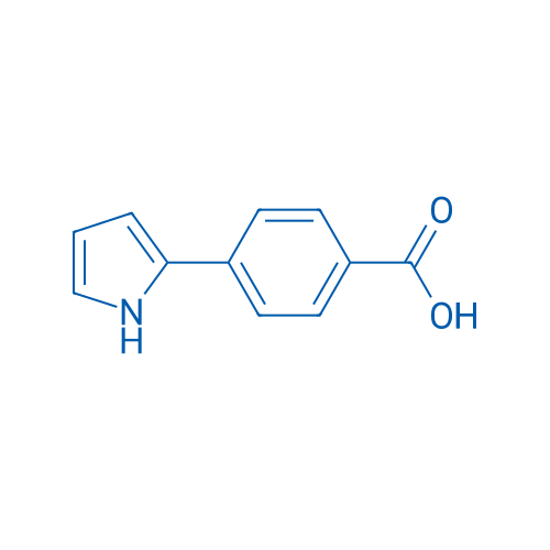 4-(1H-pyrrol-2-yl)benzoic acid 250mg