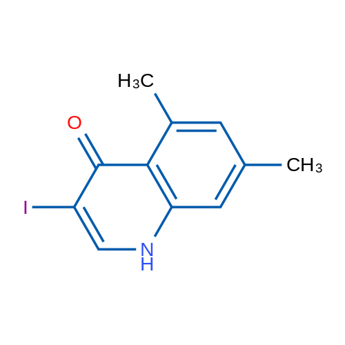 3-Iodo-5,7-dimethylquinolin-4(1H)-one 1g