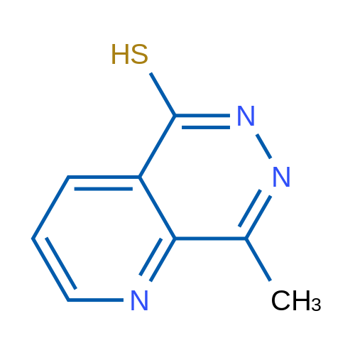 8-Methylpyrido[2,3-d]pyridazine-5-thiol 1g
