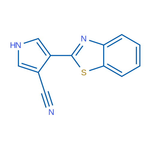 4-(Benzo[d]thiazol-2-yl)-1H-pyrrole-3-carbonitrile 1g