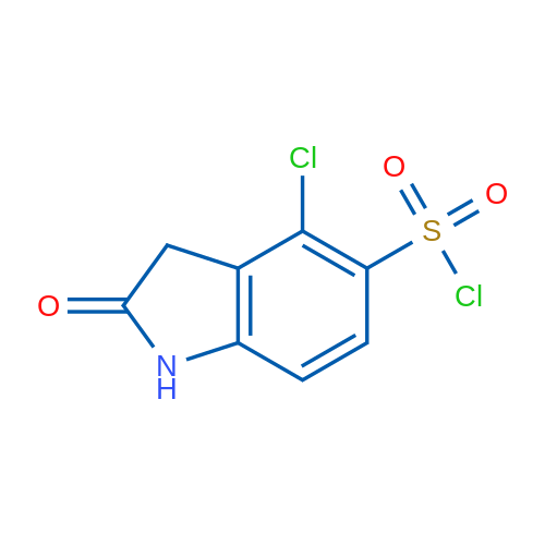 4-Chloro-2-oxoindoline-5-sulfonyl chloride 1g