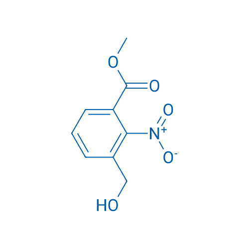 Methyl 3-(hydroxymethyl)-2-nitrobenzoate 250mg