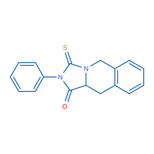 2-Phenyl-3-sulfanylidene-1H,2H,3H,5H,10H,10aH-imidazo[1,5-b]isoquinolin-1-one 1g