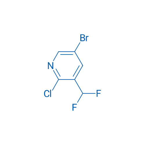 5-Bromo-2-chloro-3-(difluoromethyl)pyridine 1g