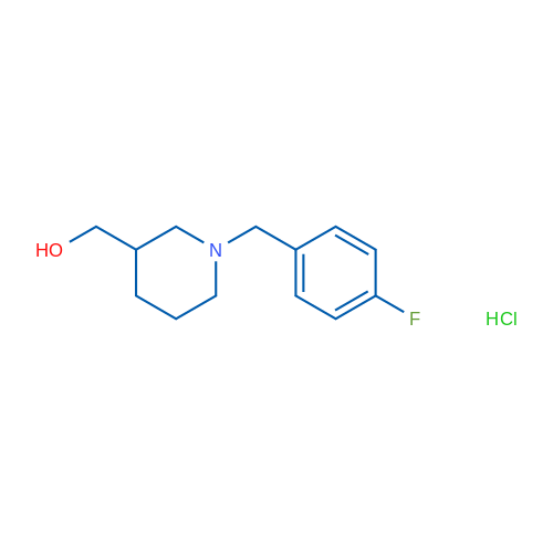 [1-(4-FLuoro-benzyl)-piperidin-3-yl]-methanol hydrochloride 1g