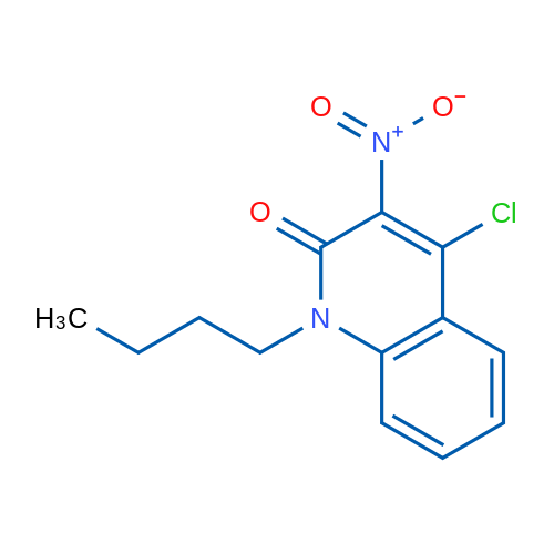 1-Butyl-4-chloro-3-nitroquinolin-2(1H)-one 1g