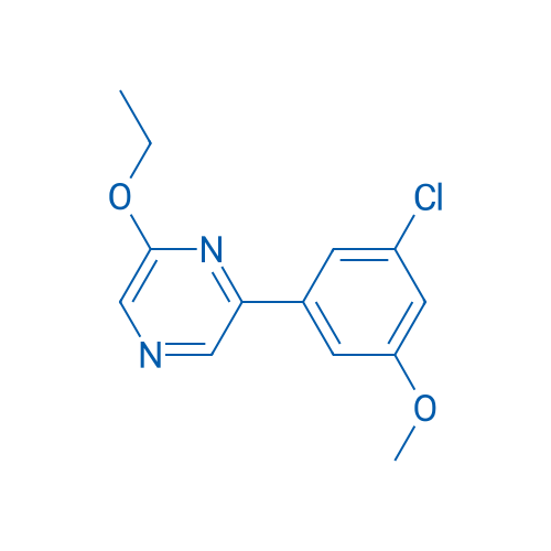 2-(3-Chloro-5-methoxyphenyl)-6-ethoxypyrazine 1g
