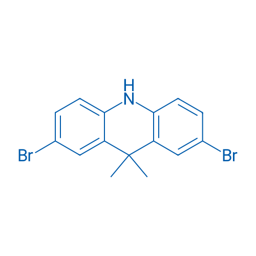 2,7-Dibromo-9,9-dimethyl-9,10-dihydroacridine 5g