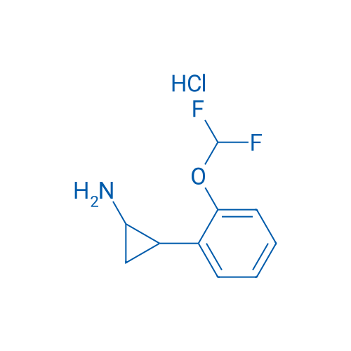2-[2-(Difluoromethoxy)phenyl]cyclopropan-1-amine hydrochloride 1g