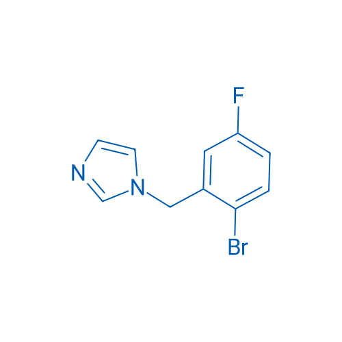 1-(2-Bromo-5-fluorobenzyl)-1H-imidazole 1g