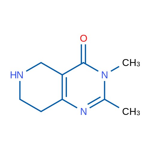 2,3-Dimethyl-5,6,7,8-tetrahydropyrido[4,3-d]pyrimidin-4(3H)-one 1g
