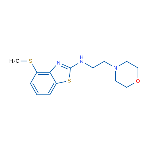 4-(methylthio)-N-(2-morpholinoethyl)benzo[d]thiazol-2-amine 10g
