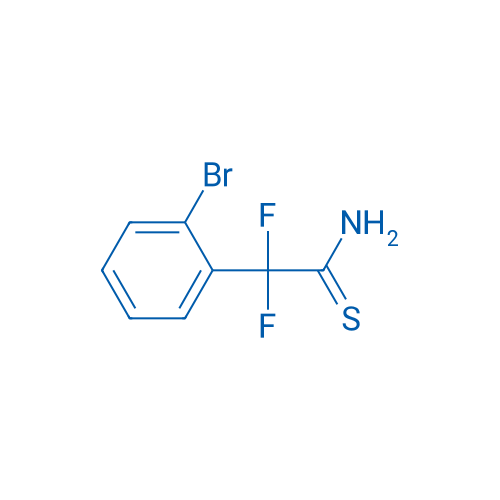 2-(2-Bromophenyl)-2,2-difluoroethanethioamide 1g