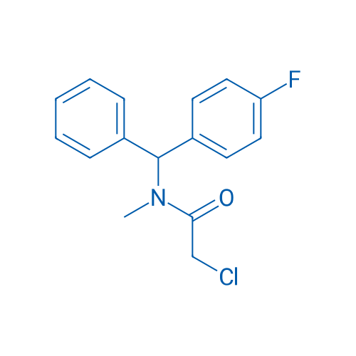 2-Chloro-N-[(4-fluorophenyl)(phenyl)methyl]-N-methylacetamide 100mg