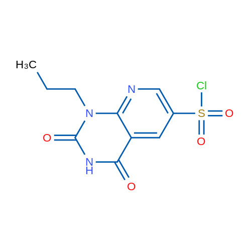 2,4-Dioxo-1-propyl-1H,2H,3H,4H-pyrido[2,3-d]pyrimidine-6-sulfonyl chloride 1g
