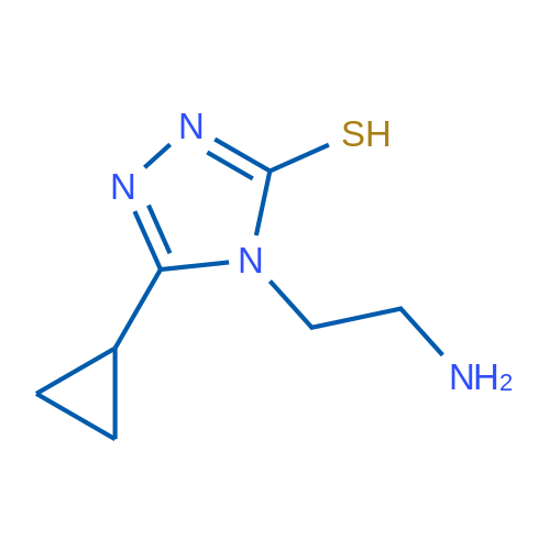 4-(2-Aminoethyl)-5-cyclopropyl-4H-1,2,4-triazole-3-thiol 5g
