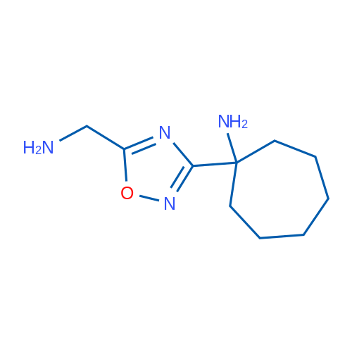 1-[5-(Aminomethyl)-1,2,4-oxadiazol-3-yl]cycloheptan-1-amine 1g